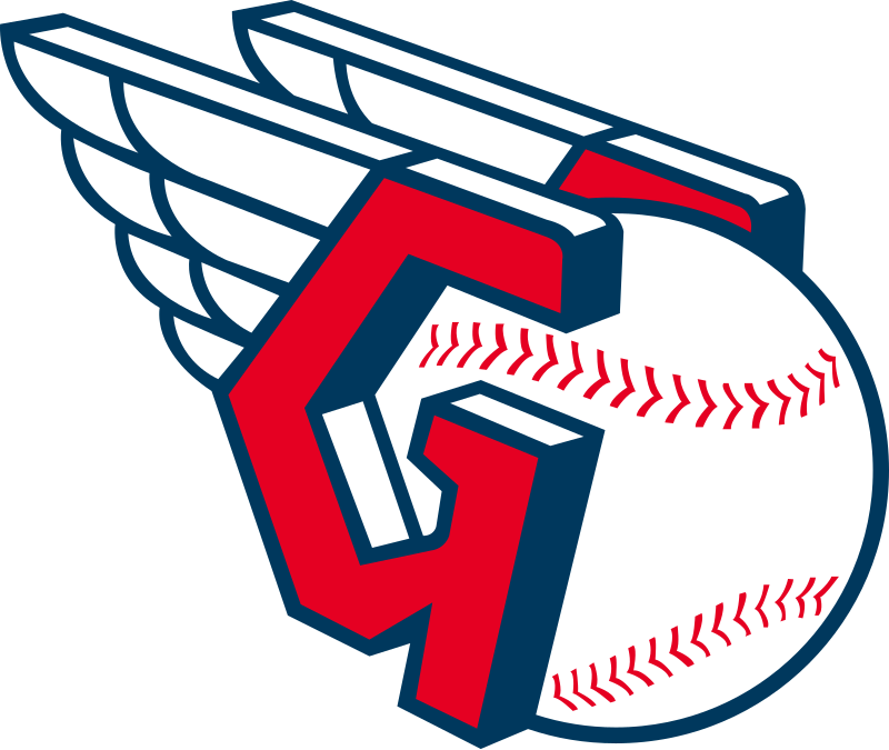Cleveland Guardians fastball G logo